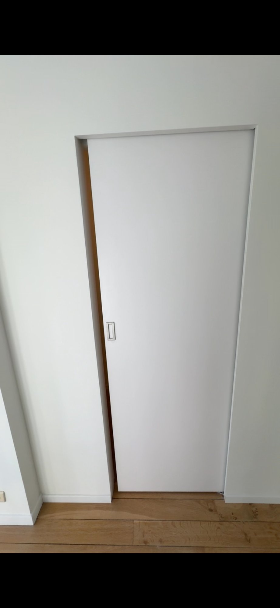 Après porte galandage